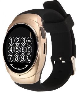 Resigilat! Ceas Smartwatch iUni Classic O100, BT, LCD 1.3 Inch, Camera, Gold