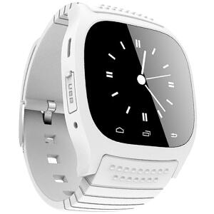 Smartwatch iUni U26 Bluetooth, 1.5 inch, BT, Notificari, Alb