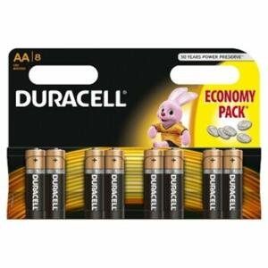 Baterie Duracell Basic AA LR06 8buc