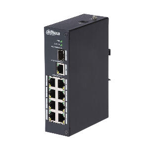 Switch cu 8 porturi Ethernet Dahua PFS3110-8T