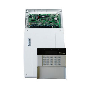 Centrala alarma antiefractie Pyronix MATRIX 832-LCD cu tastatura MX-LCD, 4 partitii, 8 zone, 32 utilizatori