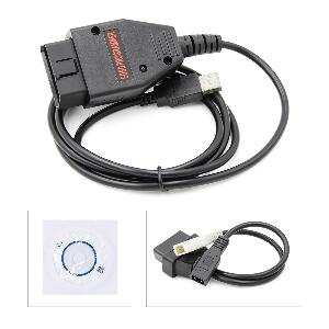 Interfata Chip Tuning Galletto 1260 cablu OBDII ECU Flasher + cablu Audi 2x2