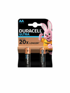 Baterie Ultra AAK2, Duracell, 5008036, 2 buc, Negru