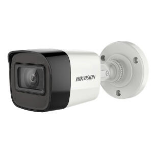 Camera supraveghere exterior Hikvision TurboHD DS-2CE16H0T-ITPF, 5 MP, IR 20 m, 2.4 mm