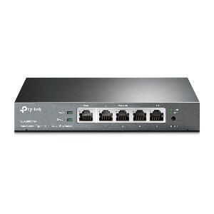 Router VPN Gigabit TP-Link TL-R600VPN, 1 port WAN, 4 porturi LAN, 10/100/1000 Mbps