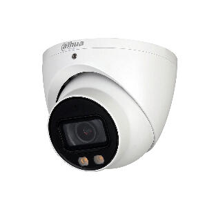 Camera supraveghere dome Full Color Dahua Starlight HAC-HDW1239T-A-LED, 2 MP, LED-uri albe 40 m, 3.6 mm, microfon