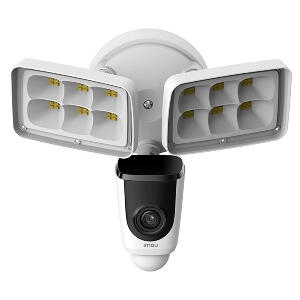 Camera supraveghere IP wireless Dahua IMOU Floodlight Cam IPC-L26-IMOU, 2 MP, IR 10 m, 2.8 mm, sirena incorporata, microfon