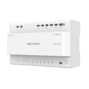 Distribuitor video/audio Hikvision DS-KAD706, 24 VDC, 9 W, 2 fire