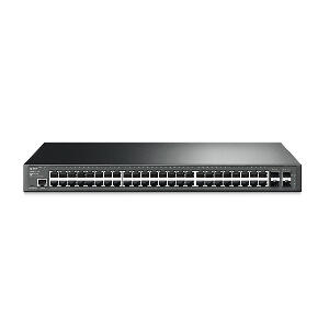 Switch cu 48 de porturi TP-Link T2600G-52TS(TL-SG3452), 16000 MAC, 104 Gbps