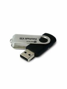 USB Flash Drive, Serioux, 8 GB, DataVault V35, USB 2.0, SFUD08V35, Negru