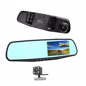 Oglinda retrovizoare cu camera foto/video HD, ecran LCD si camera de mers inapoi