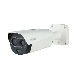 Camera supraveghere termica IP Dahua TPC-BF2221-TB7F8, 2 MP, 8 mm, IR 50 m, detectie incendiu, masurare temperatura, slot card