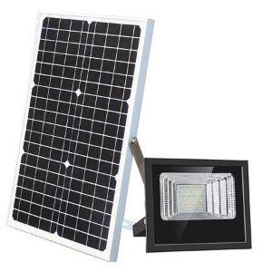 Proiector solar 80W, panou solar si telecomanda