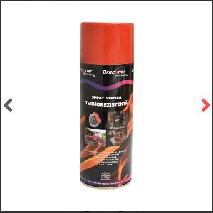 Spray ART vopsea termorezistenta ROSU pentru etriere 450ml ,uscare rapida , rezistenta ridicata +cadou