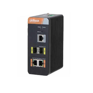 Switch cu 2 Porturi PoE Dahua PFS4204-2GT-DP, 4000 MAC, 14 Gbps, cu management