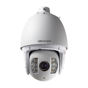 Camera supraveghere IP Speed Dome Hikvision PTZ Acusense DarkFighter DS-2DF7232IX-AEL (T3), 2 MP, 4.8-153 mm, IR 300 m, 32X, slot card, motorizat
