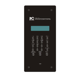 Panou cu amplificator si lcd ip intercom ITC T-6712(D2)
