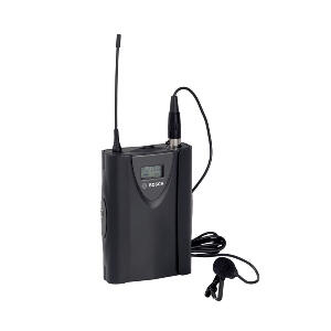 Microfon wireless tip lavaliera Bosch MW1-LTX-F4, 193 canale, LCD, autonomie 15 ore