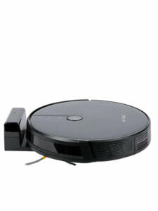 Aspirator robotic cu giroscop, V-TAC, V-TAC 8650, 28 W, 100 min, compatibil Alexa si Google Home, functie de aspirare si mop, 12.9 x 2.9 cm, reincarcare in 5 h, Negru