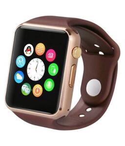 Ceas Smartwatch Techstar® A1, Bluetooth, Compatibil SIM si MicroSD, Maro