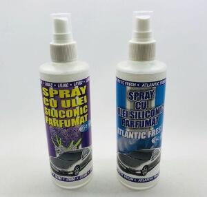 Spray cu ulei siliconic parfumat auto, casa, mobila+cadou