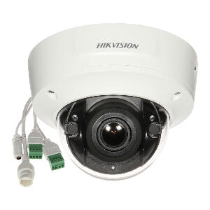 Camera supraveghere IP Dome Hikvision DarkFighter Acusense DS-2CD2746G1-IZS, 4 MP, IR 30 m, 2.8 - 12 mm