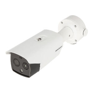 Camera supraveghere termica IP de exterior Hikvision DeepinView DS-2TD2617-6/PA, 4 MP, IR 40 m, 8 mm
