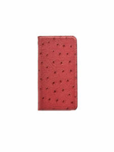 Husa de protectie Tellur Book, magnetica, piele de strut, pentru Samsung S6, Rosu