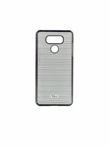 Pachet Husa telefon LG G6 Horizontal Stripes Black - TLL122151 + Suport magnetic Tellur MCM3 pentru ventilatie, plastic, Negru