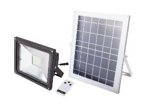Proiector LED cu Incarcare Solara si Telecomanda Putere 9W (Set)