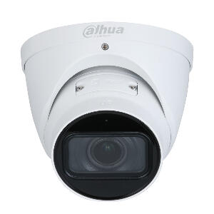 Camera supraveghere IP Dome Dahua WizSense IPC-HDW3841T-ZAS-27135, 4K, IR 50 m, 2.7-13.5 mm, slot card, microfon, motorizat