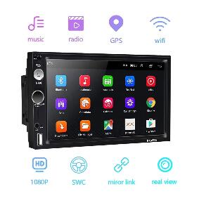 Navigatie Android 8.1, 2Din Mp5 Player Auto Universal, RK-A715 Radio Cu RDS,GPS, Wifi, Play Store