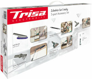 Set 5 accesorii pentru aspiratoare Trisa Luxury Box 9478.98 compasibile cu aspiratorul Trisa Quick Clean Professional