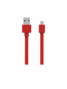 Cablu USB | microUSB | - 1,5m - Rosu