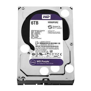 Hard disk Western Digital WD Purple WD60PURZ, 6TB, 64MB, 5400RPM