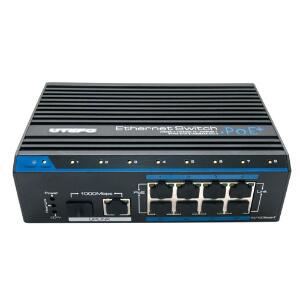 Switch PoE+ UTP7208E-POE-A1, 8 porturi, 10/100 Mbps, fara management