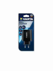 Adaptor USB Varta 57958101401, 27 W, 2xUSB Type A, 1xUSB Type C, Negru