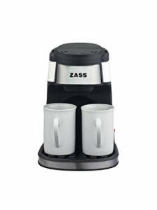 Cafetiera cu filtru Zass ZCM 01, Putere 450W, 2 cesti ceramice incluse