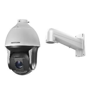 Camera supraveghere PTZ Speed Dome IP Hikvision DarkFighter DS-2DF8225IX-AEL B, 2 MP, IR 200 m, 5.7 - 142.5 mm, motorizat, 25x