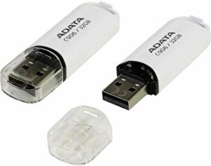 Memorie USB Adata, AC906-32G-RWH, USB2.0, 32Gb, Alb