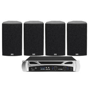 Sistem audio bar Micromax HD1-Set Noiz VPA1000 906045, 4 boxe, 1000 W, bluetooth