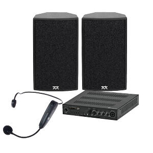 Sistem audio Noiz Music-Power-1 GRA007, 2x250 W, 2.4 GHz, bluetooth, fitness
