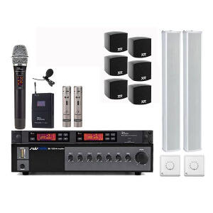 Sistem sonorizare Biserica PRO-2 Designer, microfon wireless