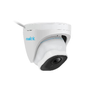 Camera supraveghere IP Dome Reolink RLC-520A, 5MP, IR 30 m, 4 mm, microfon, detectie persoane/vehicule, slot card