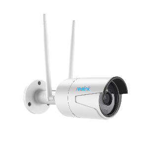 Camera supraveghere IP wireless Reolink RLC-410W, 4 MP, IR 30 m, 4 mm, slot card, microfon