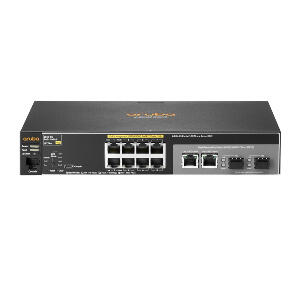 Switch cu 8 porturi Aruba J9774A, 20 Gbps, 14.8 Mpps, 16.000 MAC, 2 porturi SFP, 1U, PoE, cu management