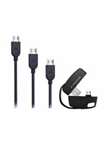Set cablu de date incarcare Avantree, microUSB/USB, CGUS-SET-13-BLK