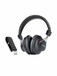 Set casti audio Avantree BTHT-DG59-BLK, adaptor Bluetooth USB audio inclus, pentru PC, laptop, PS4, Bluetooth, Negru