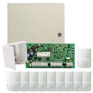 Sistem alarma antiefractie Paradox PC1616-10XRXC-ST, 2 partitii, 6 zone, 48 utilizatori, 10 detectori