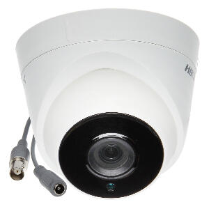 Camera supraveghere Dome Hikvision DS-2CE56H0T-IT1E, 5 MP, IR 20 m, 2.8 mm, PoC